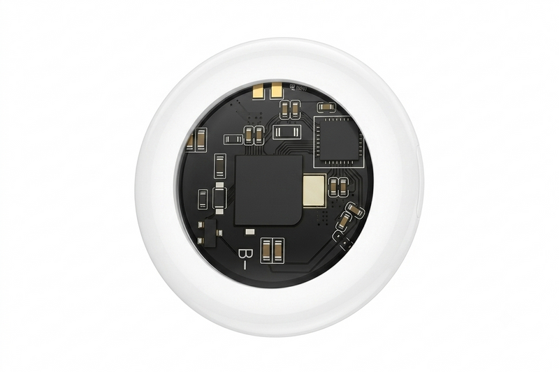 Localizator Inteligent HOCO E91B, Tracker compatibil Apple Find My, Alb