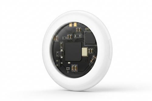 Localizator Inteligent HOCO E91B, Tracker compatibil Apple Find My, Alb